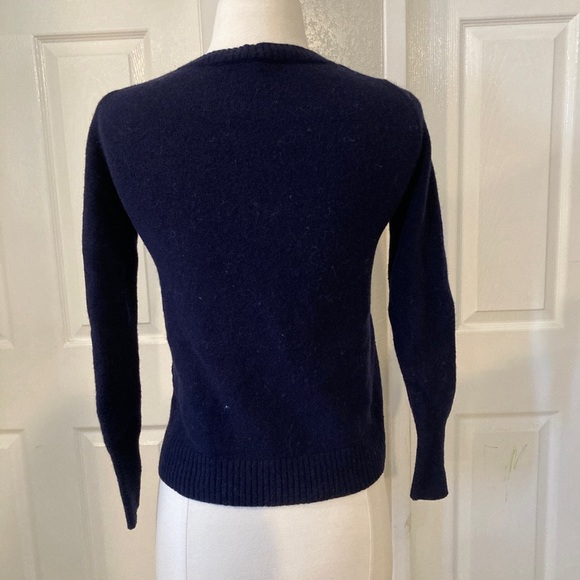 J.Crew 100% merino woomwomen Multicolor Patterned Sweater size XS - Picture 4 of 6